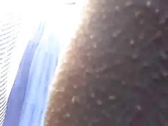 色情照片假俄罗斯的名人 年长的女朋友获取性交的男人而不是母鸡去了海滩